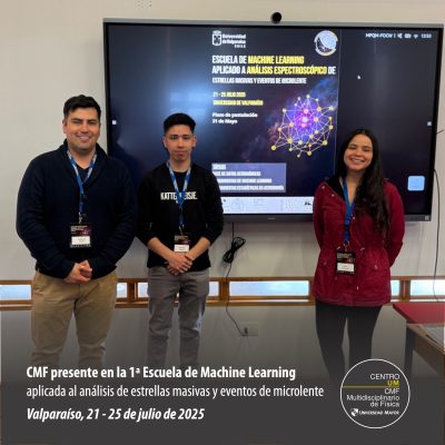 Equipo U. Mayor participó en la Primera Escuela de Machine Learning en Valparaíso